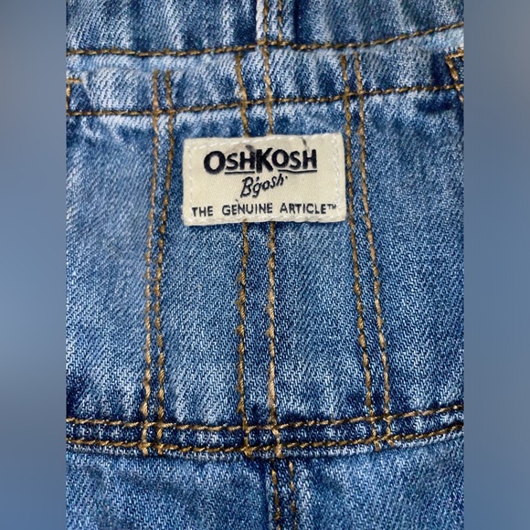 OSH’GOSH B’ GOSH TODDLER GIRLS OVERALL DRESS FLORAL 18-24 MONTHS SPRING SUMMER - Picture 2 of 7